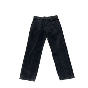 Calvin Klein, Black Corduroy Pants, Size‎ 32, 809-X